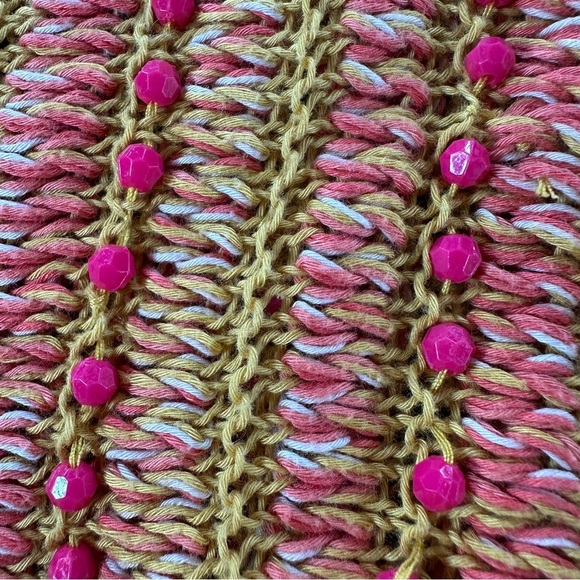 Anthropologie Charlie & Robin Leahi Beaded Shrug S/M - Picture 4 of 10